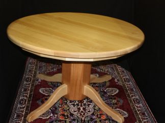 Solid-wood-round-maple-Student-table