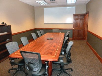 13 Feet Long Sapele Conference Table Potlatch Corporation