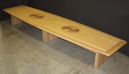 Custom 20 FT. solid maple wood conference table