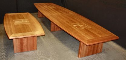 Custom solid Cherry Wood Boardroom Tables