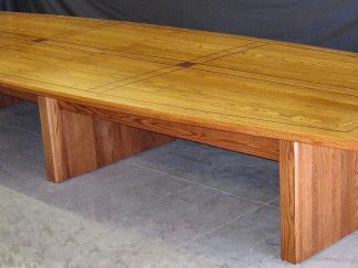 Red oak congregation conference table