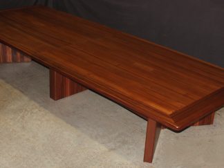 solid Sapele wood conference table