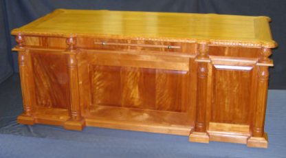 Hand Carved Executive Desk by Specialty Woods