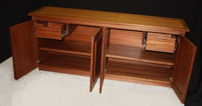 Sapele Wood Credenza by Specialty Woods LLC -2