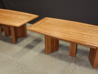 Solid Cherry Wood Conference Tables - Law Firm Office Shop Photo