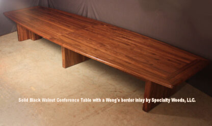 Solid Black Walnut Conference room Table SW